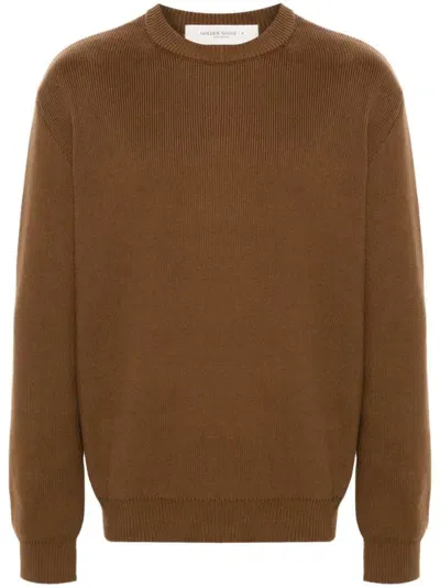 Golden Goose Brown Davis Basic Sweater