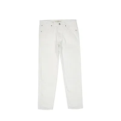 Golden Goose Cotton Denim Jeans In White