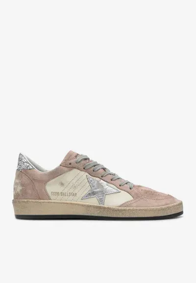 Golden Goose Db Ball Star Low-top Sneakers In Pink