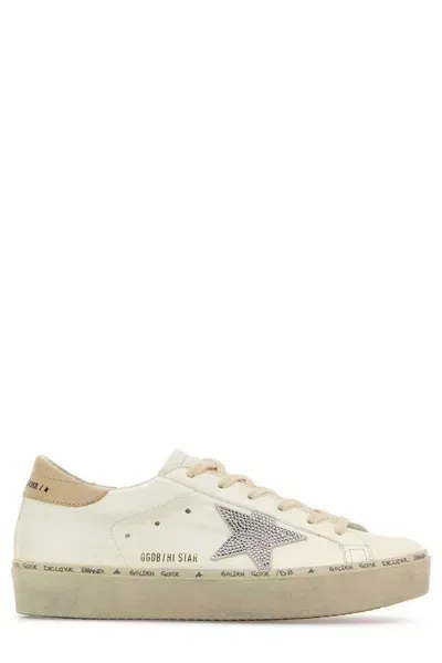 Golden Goose Deluxe Brand Star Embellishe Low In White