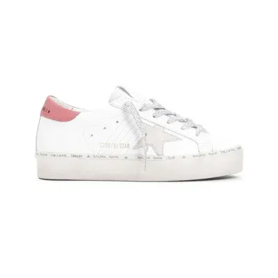 Golden Goose Hi Star Sneakers Shoes In White