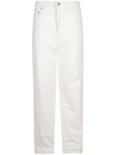 Golden Goose Jeans In White