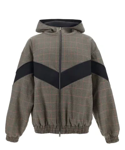 Golden Goose Journey M&#039;s Patchwork Hoodie In Brown