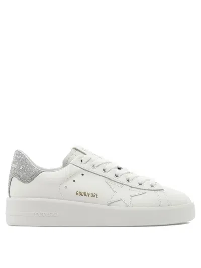 Golden Goose Pure Star Sneakers In Optical White