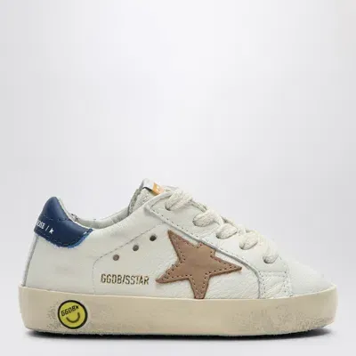 Golden Goose Super Star Nappa Upper And List Nabuk Star Leather Heel In White