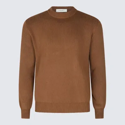 Golden Goose Tobacco Cotton Sweatshirt In Brown