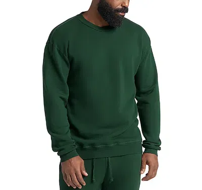 Goodlife Venice Slim Fit Crewneck Sweatshirt In Evergreen