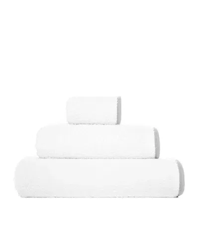 Graccioza Egyptian Cotton Portobello Hand Towel In White