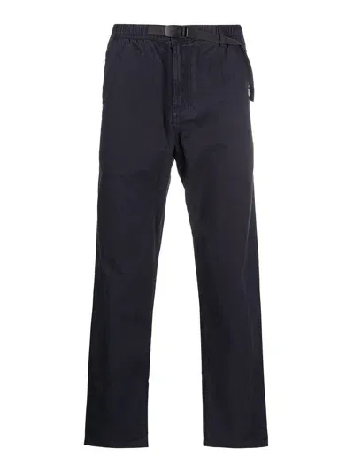 Gramicci Cotton Trousers In Blue