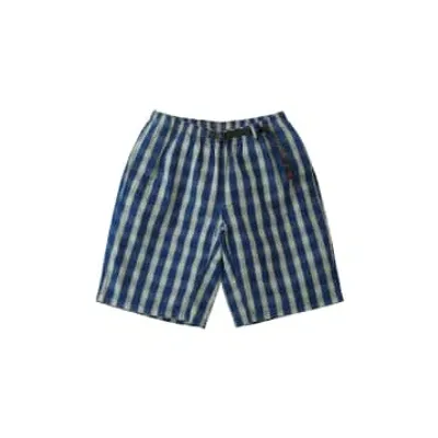 Gramicci Jam Short Plaid In Blue