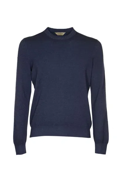 Gran Sasso Round Neck Sweater In Blue