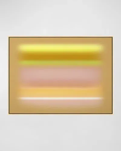 Grand Image Home Blur Expansion 4 Framed Print By Renee Stramel, 45" X 34" In Yellow