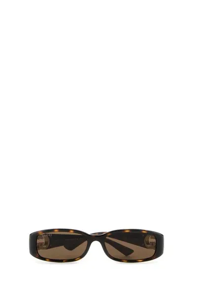 Gucci Eyewear Cat Eye Frame Sunglasses In Multi