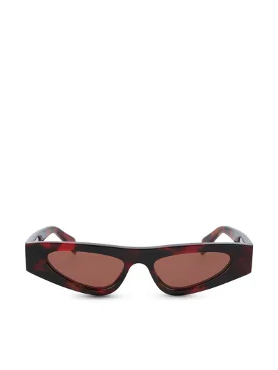 Gucci Eyewear Cat Eye Frame Sunglasses In Multi