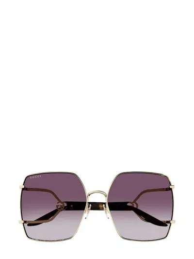 Gucci Eyewear Square Frame Sunglasses In Multi