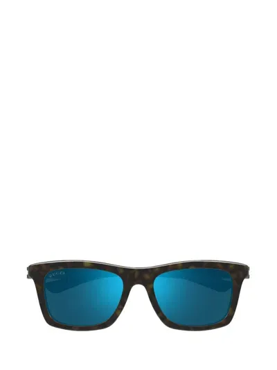 Gucci Eyewear Square Frame Sunglasses In Multi