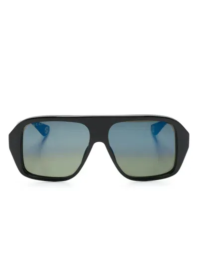 Gucci Eyewear Sunglasses Navigator In Black