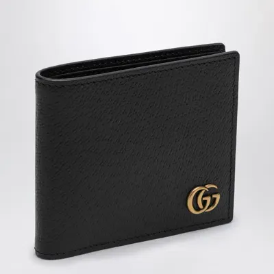 Gucci Gg Marmont Black Leather Wallet