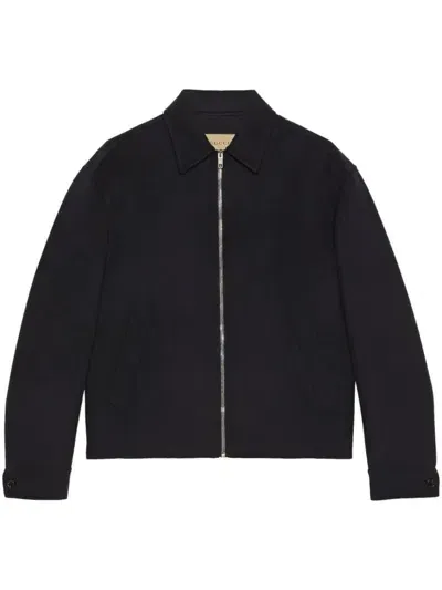 Gucci Jacket/bomber Jacket Clothing In Black