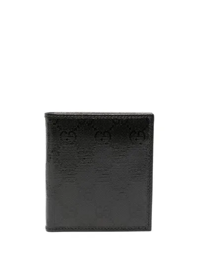 Gucci Leather Wallet In Black