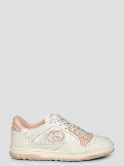 Gucci Mac80 Leather Sneakers In Pink