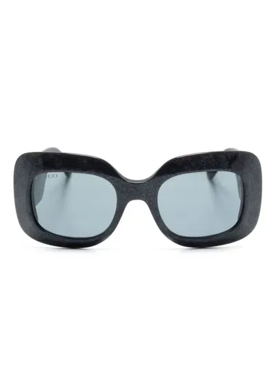 Gucci Oversize-frame Sunglasses In Black