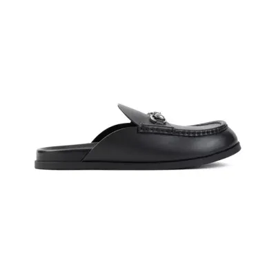 Gucci Rhein Mules In Black