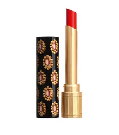 Gucci 's Rouge De Beauté Brillant Glow & Care Lip Colour In Red