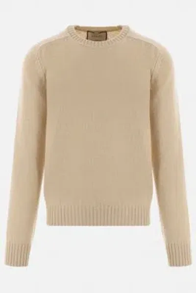 Gucci Sweaters In Butter+ivory