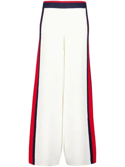 Gucci Web Knit Pants In White