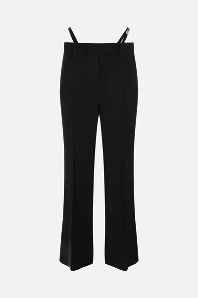 Gucci Wool Trousers In Black