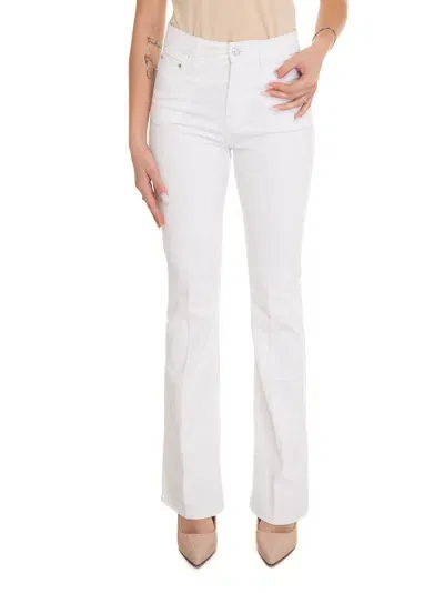 Guess 5 Pocket Denim Jeans In White