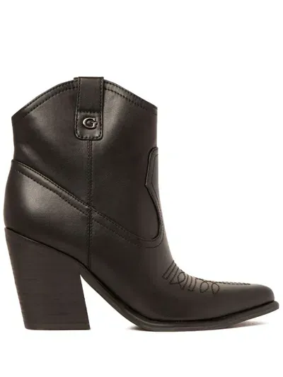 Guess Usa 80mm Jalella Boots In Black