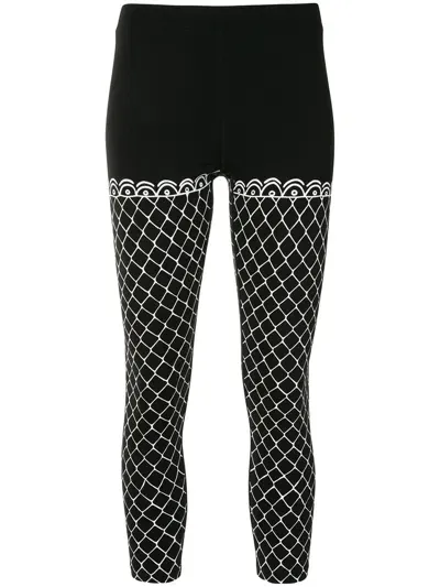 Haculla Geometric Print Leggings In Black