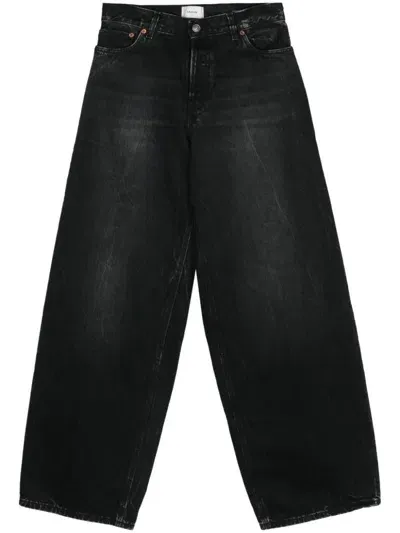 Haikure Bethany Wide-leg Jeans In Black