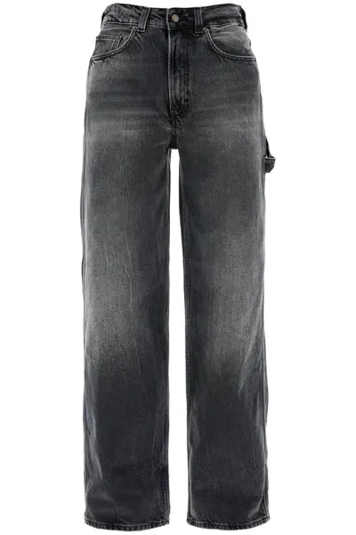 Haikure Jeans Winona A Gamba Dritta In Black