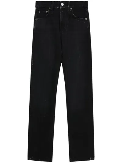 Haikure Straight-leg Jeans In Black