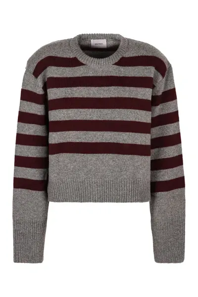 Halfboy Alice Wool And Cashmere Sweater In Multicolor