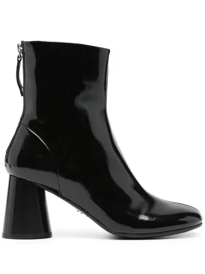 Halmanera 75mm Ada Ankle Boots In Black