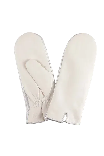 Handsome Stockholm Statement Mittens White