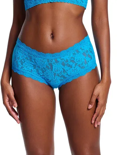 Hanky Panky Signature Lace Boyshort In Blue