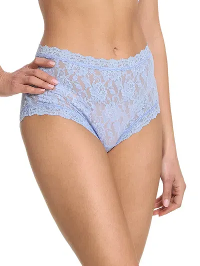 Hanky Panky Signature Lace High Rise Boyshort In Blue