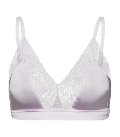 Hanro Eva Soft Cup Bra In Purple