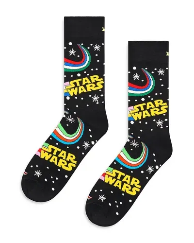 Happy Socks Star Wars Socks In Black