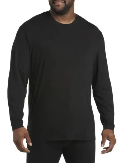 Harbor Bay Cold Weather Level 1 Performance Thermal Shirt In Black