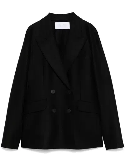 Harris Wharf London Tailored Wool Blazer In Black