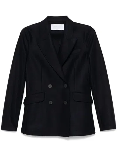 Harris Wharf London Wool Blazer In Black