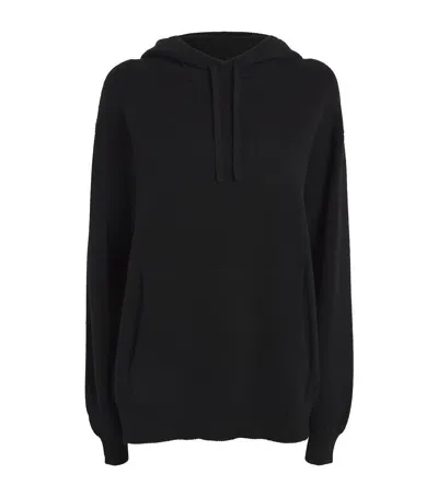 Harrods Cashmere Hoodie In Black