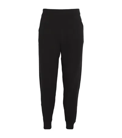 Harrods Cashmere Sweatpants In Black