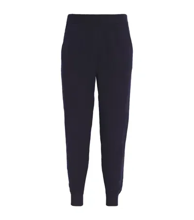 Harrods Cashmere Sweatpants In Navy